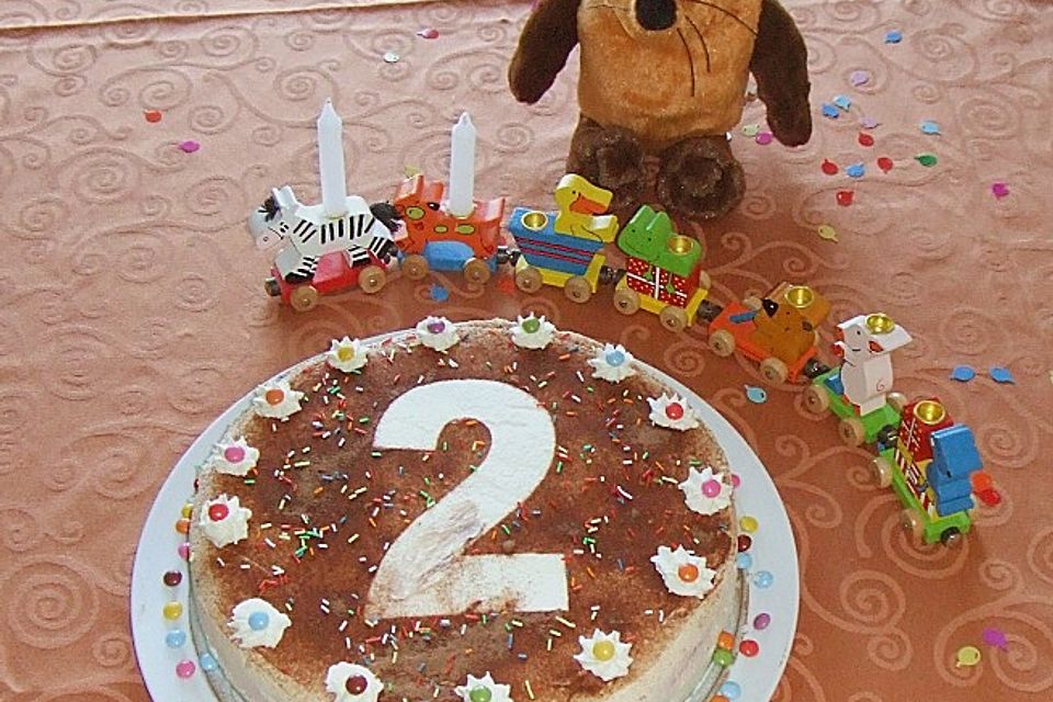 7 - Jahres - Torte