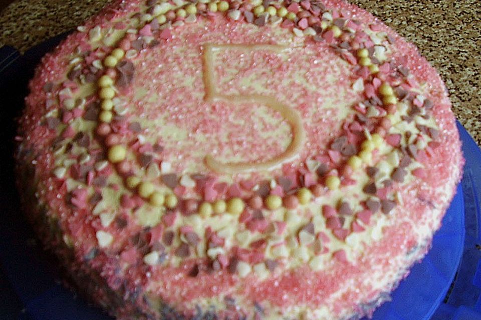 7 - Jahres - Torte