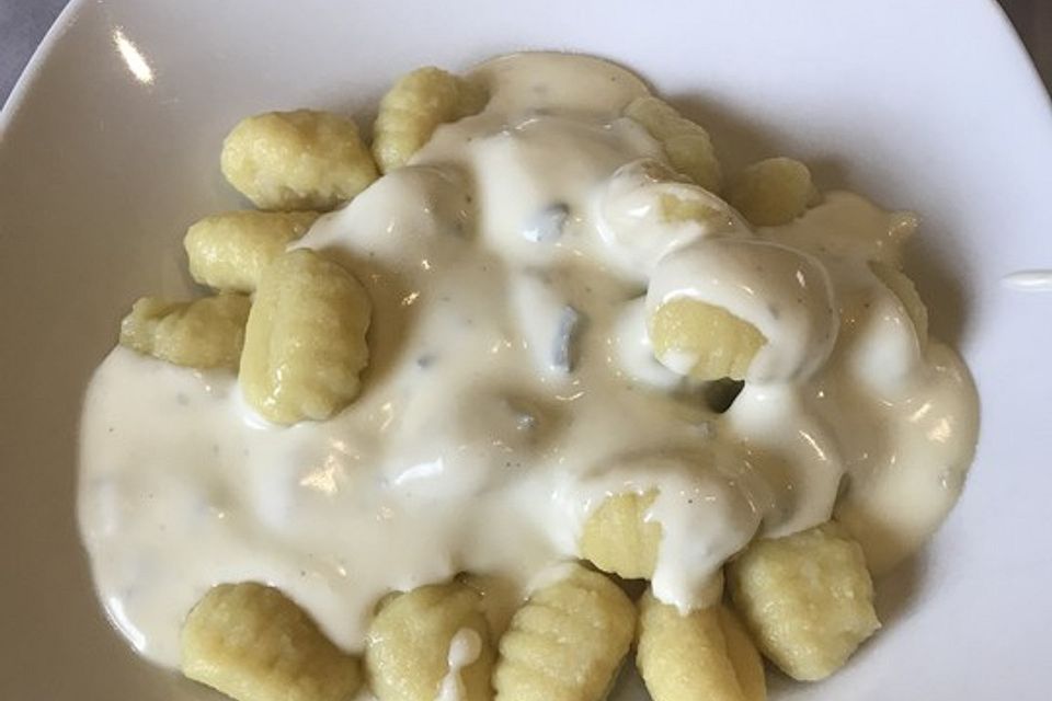 Gnocchi al gorgonzola