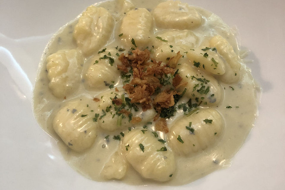 Gnocchi al gorgonzola