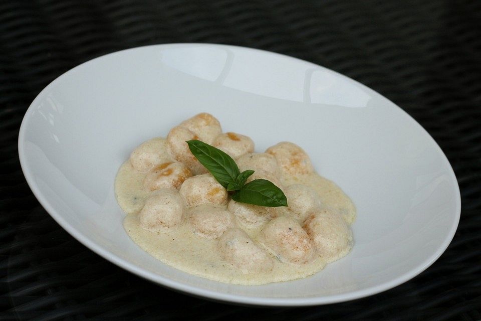 Gnocchi al gorgonzola