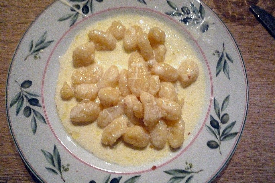 Gnocchi al gorgonzola