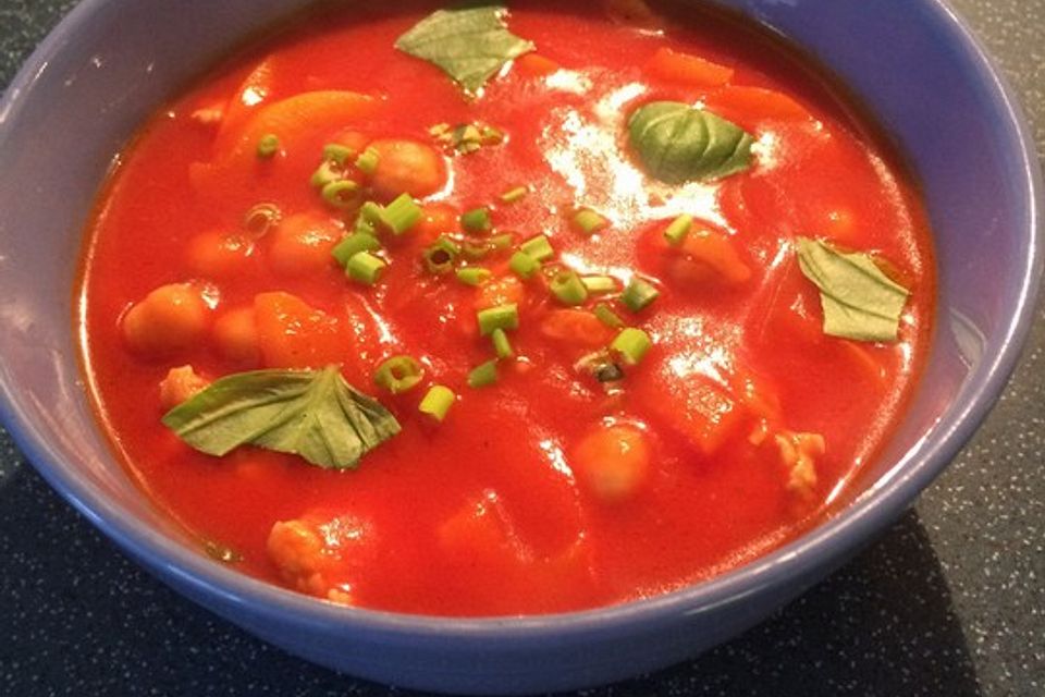 Afrikanische Tomatensuppe