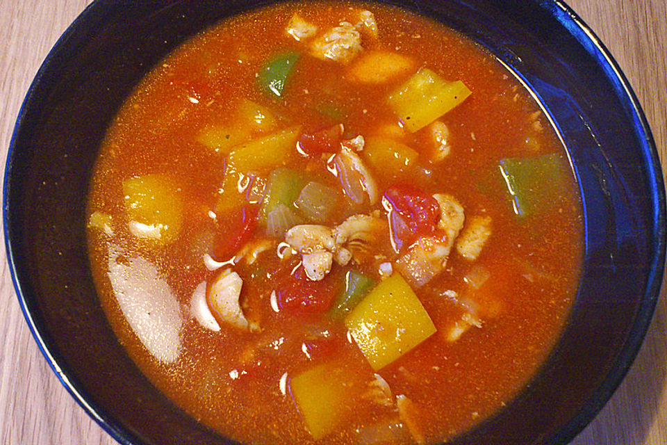 Afrikanische Tomatensuppe