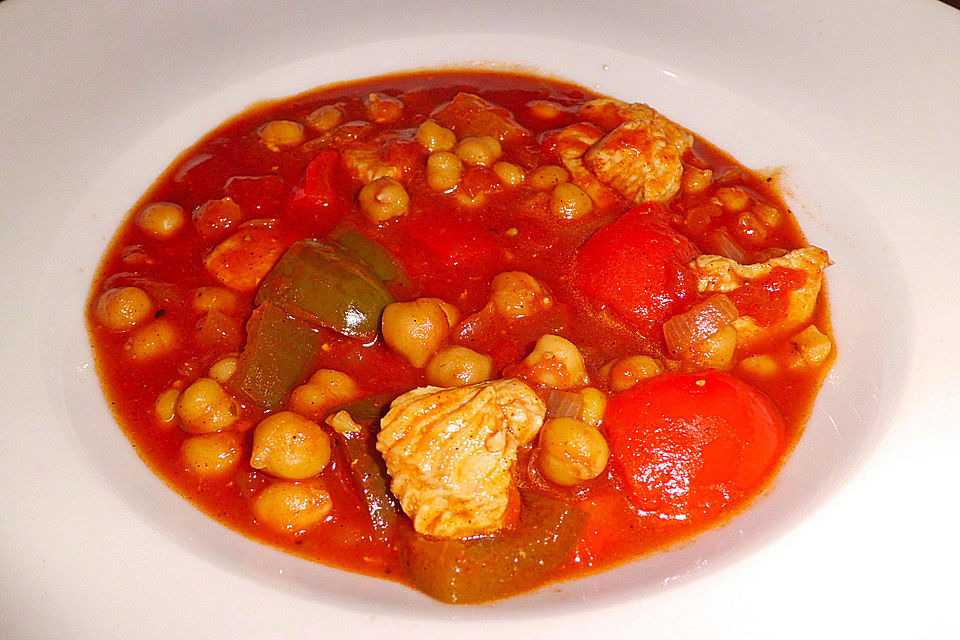 Afrikanische Tomatensuppe