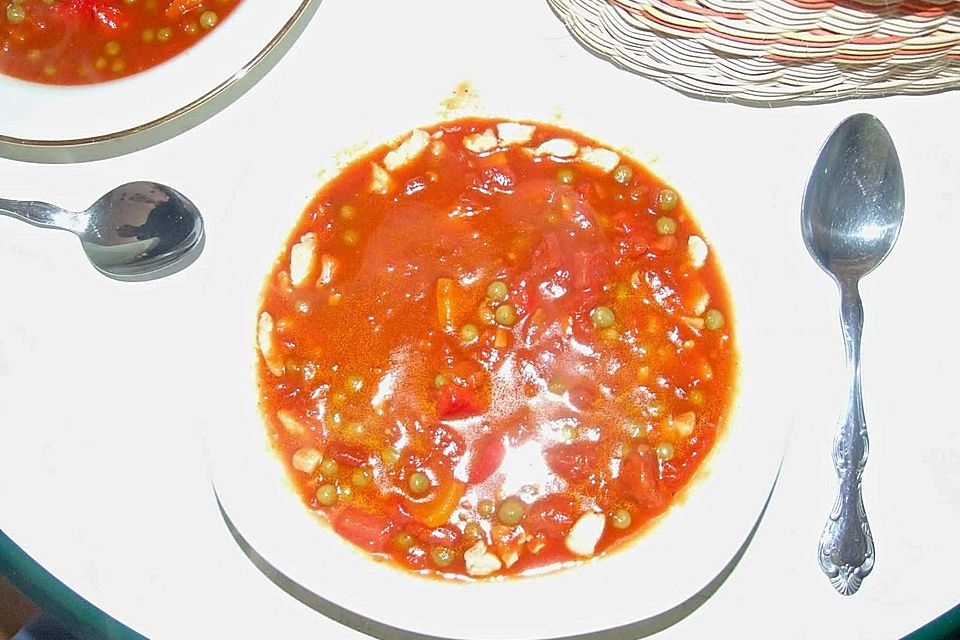 Afrikanische Tomatensuppe