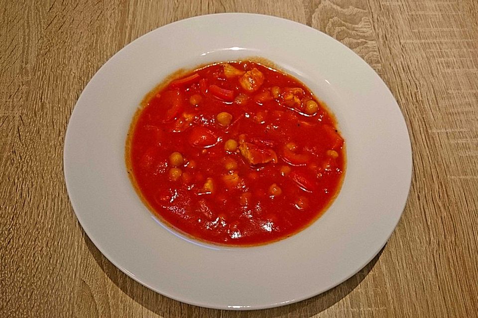 Afrikanische Tomatensuppe