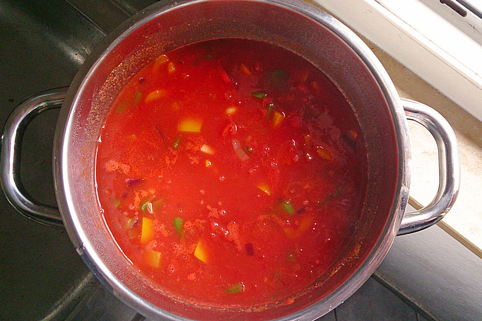 Afrikanische Tomatensuppe