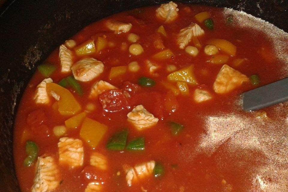 Afrikanische Tomatensuppe