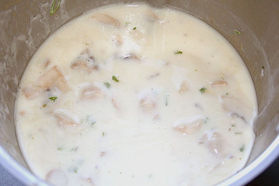 Champignoncremesuppe aus dem Thermomix