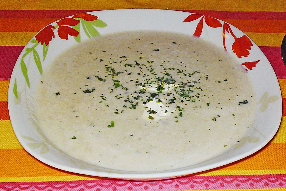 Champignoncremesuppe aus dem Thermomix