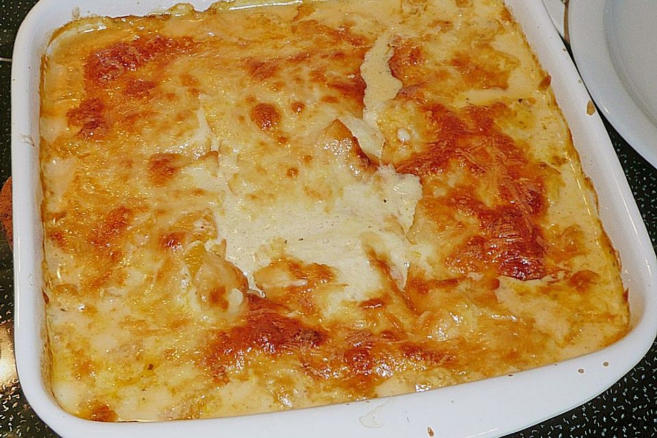 Putenschnitzelauflauf