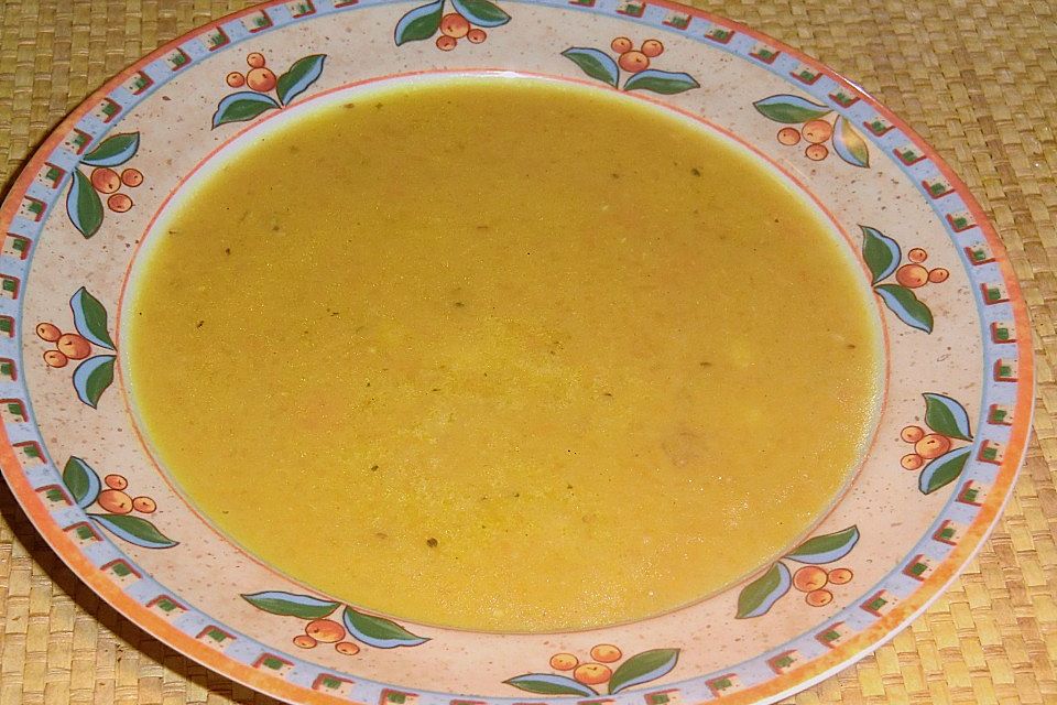 Kürbiscremesuppe