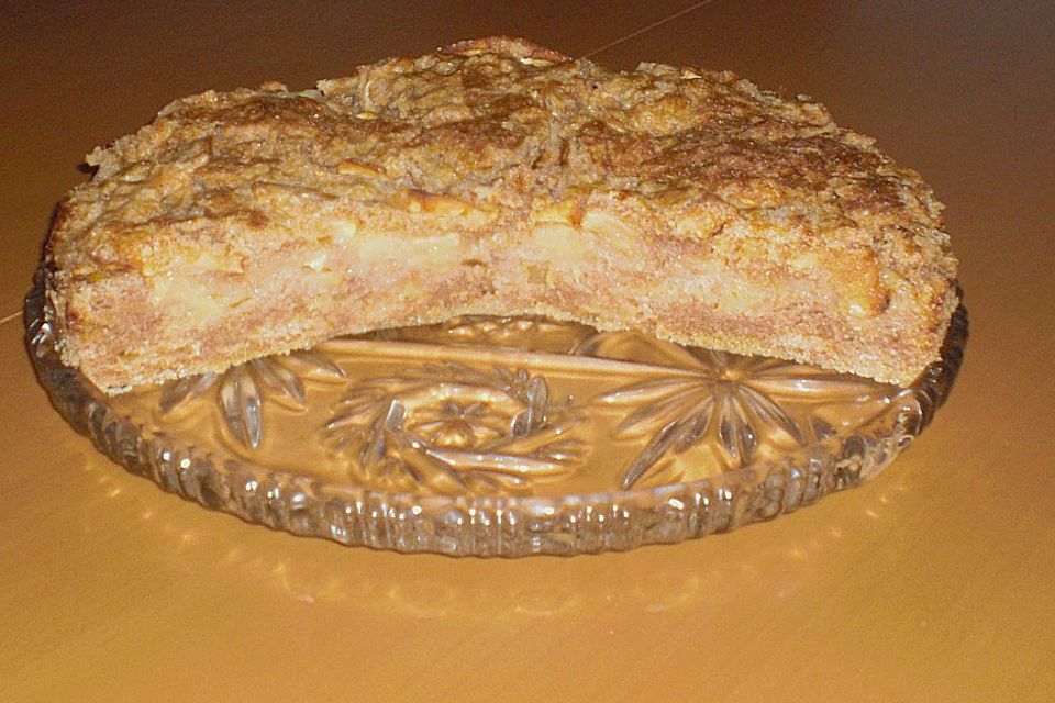 Trockener Apfelkuchen