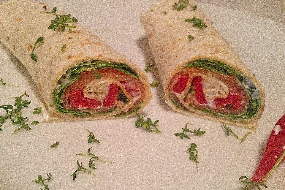 Lachs - Wraps