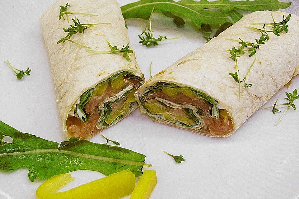 Lachs - Wraps