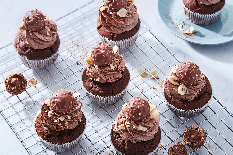 Schoko - Rocher - Muffins