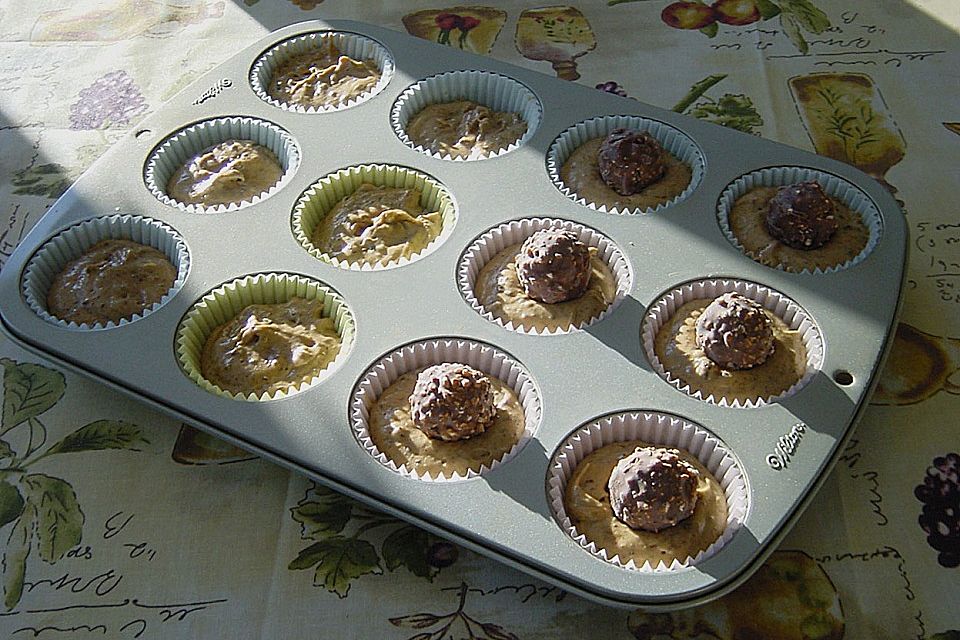 Schoko - Rocher - Muffins