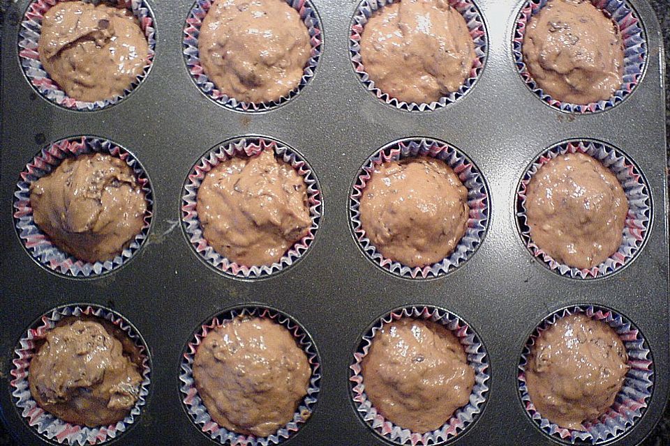 Schoko - Rocher - Muffins