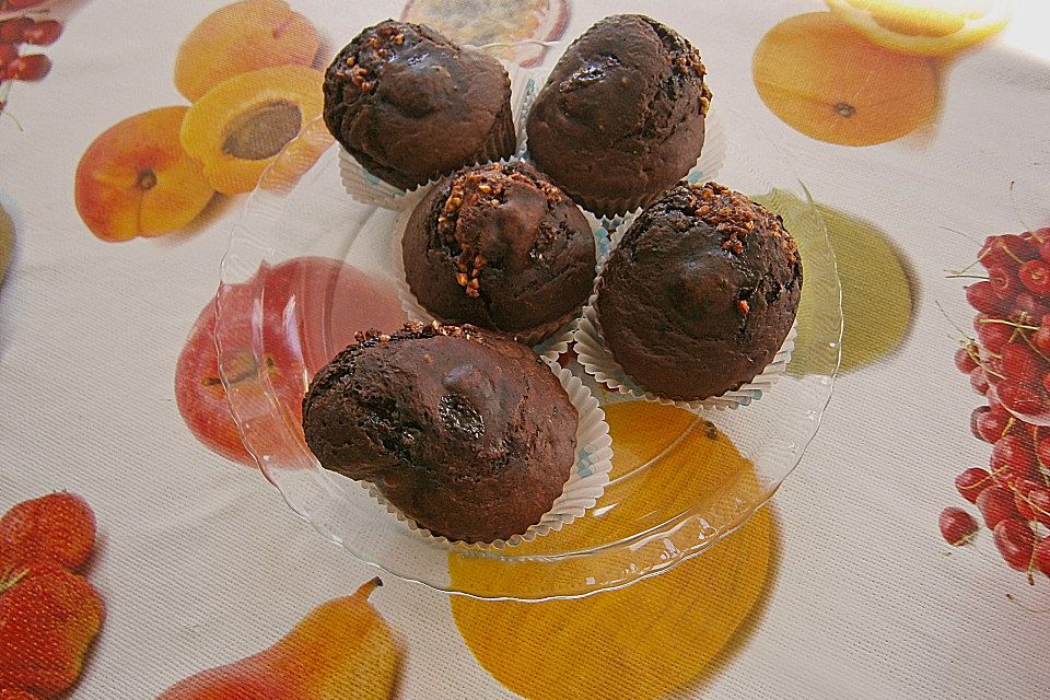 Schoko - Rocher - Muffins