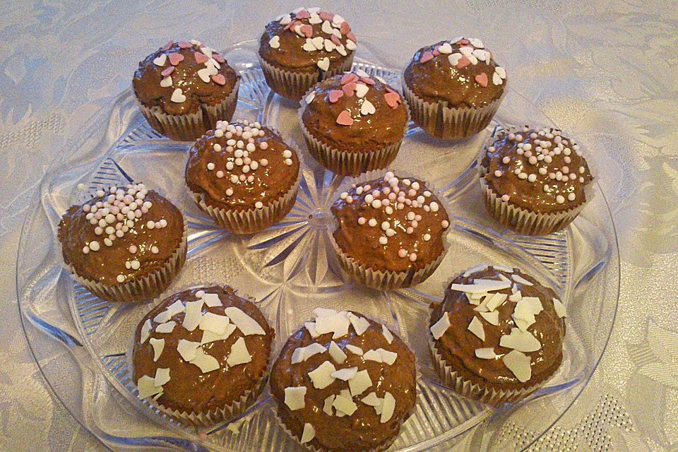 Schoko - Rocher - Muffins