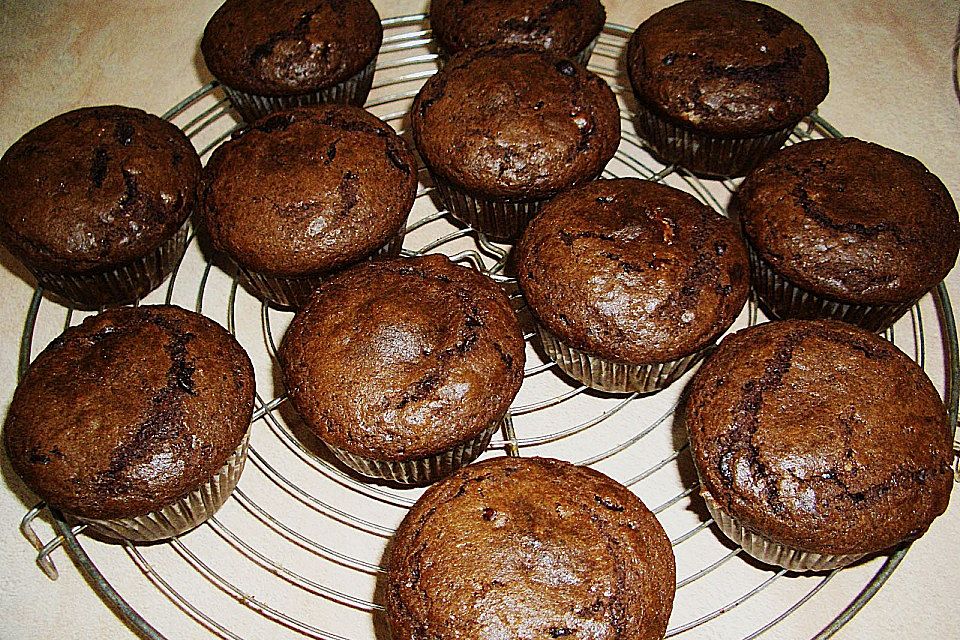 Schoko - Rocher - Muffins