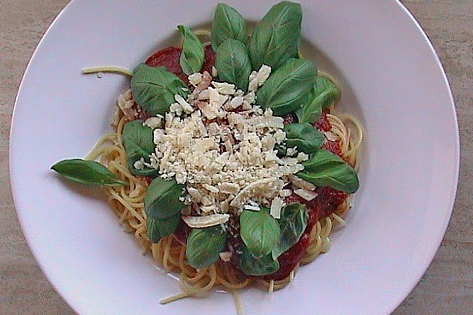 Spaghetti Caprese