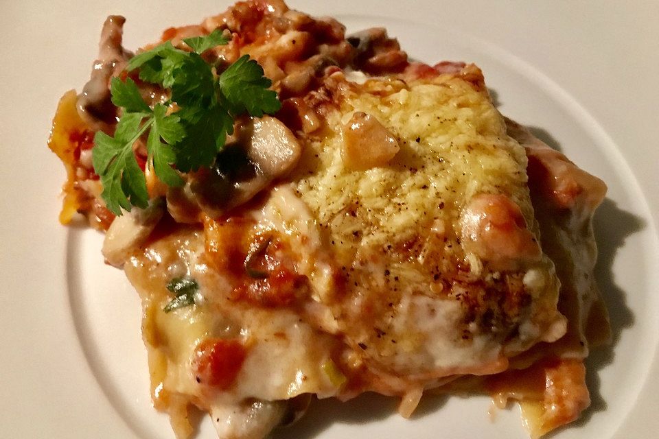 Pilz - Lasagne