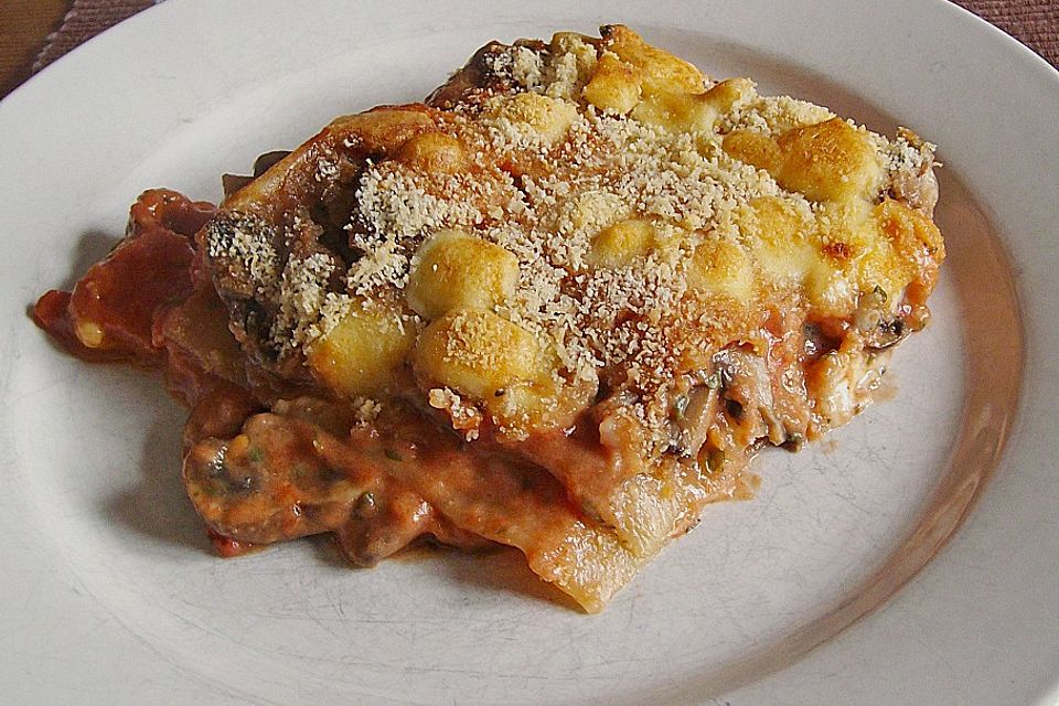 Pilz - Lasagne