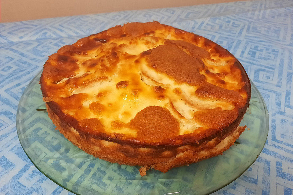 Apfelkuchen mit Schmand