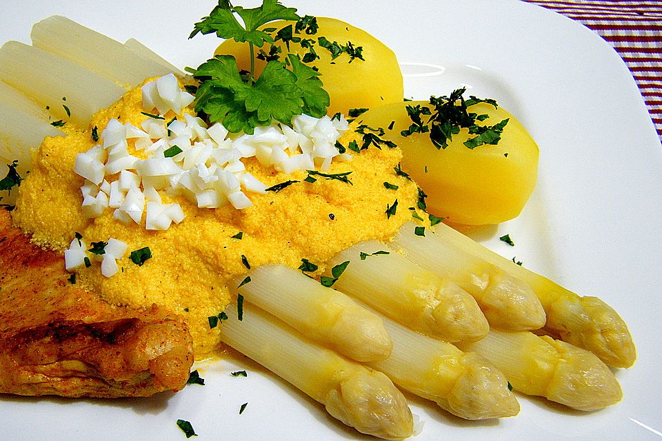 Spargel flämische Art