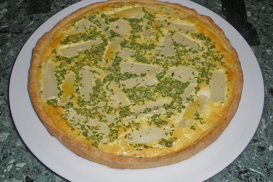 Spargelkuchen