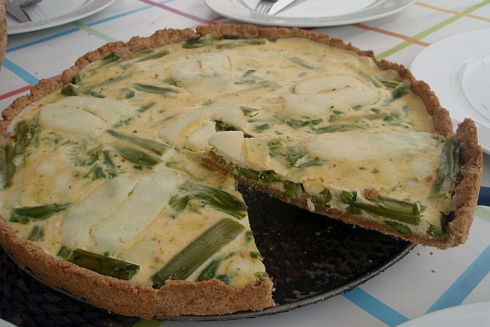 Spargelkuchen