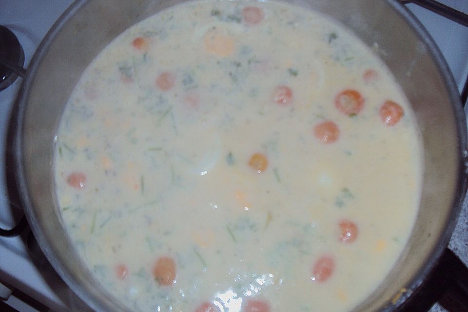 Kartoffel-Eier-Suppe