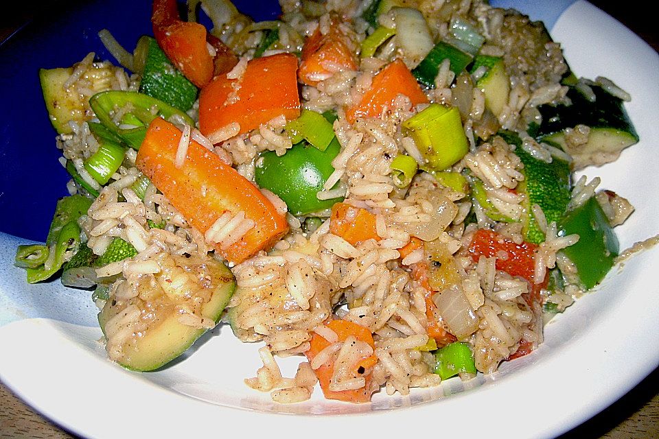 Vegetarisches Nasi - Goreng