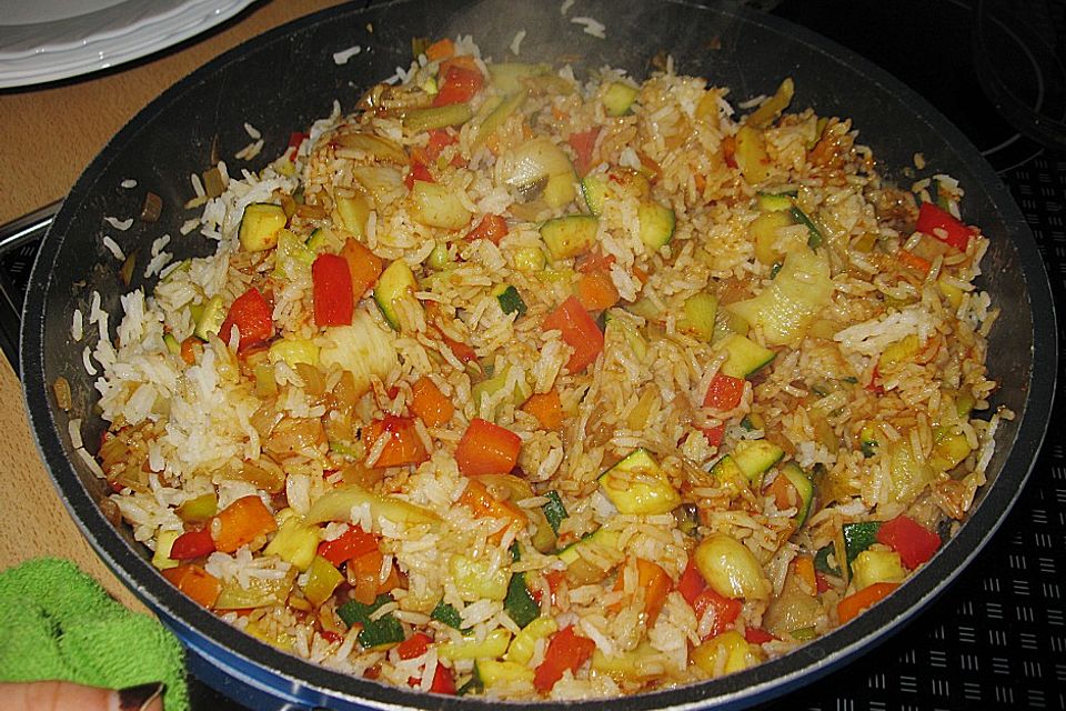 Vegetarisches Nasi - Goreng