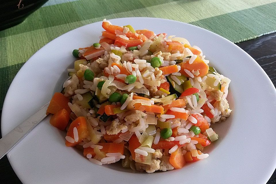 Vegetarisches Nasi - Goreng