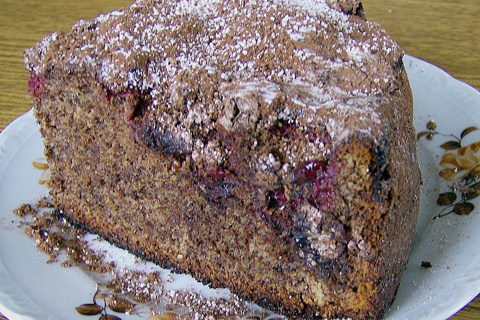 Brauner Kirschkuchen Kurty