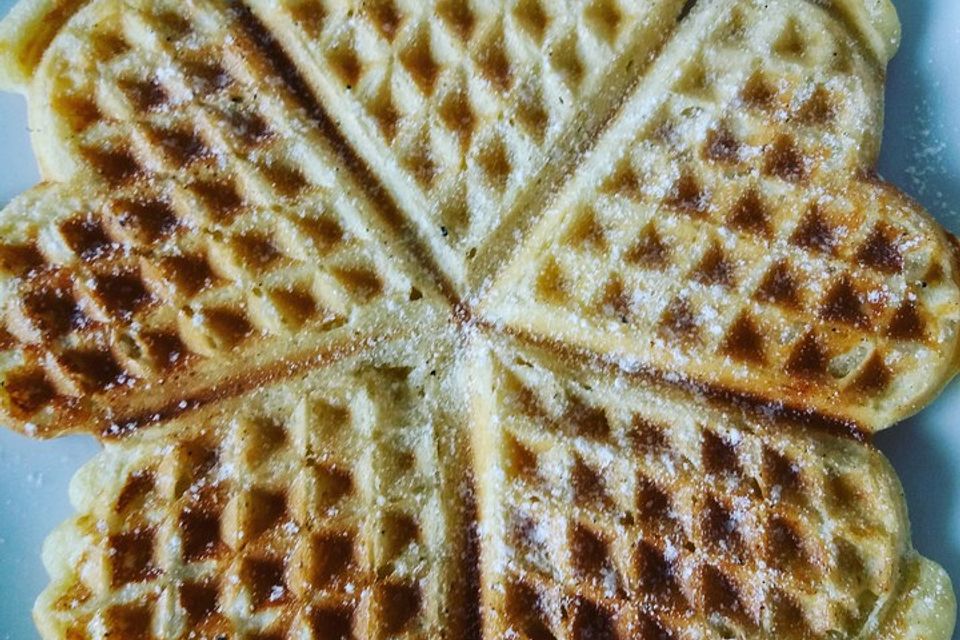 Einfache Waffeln