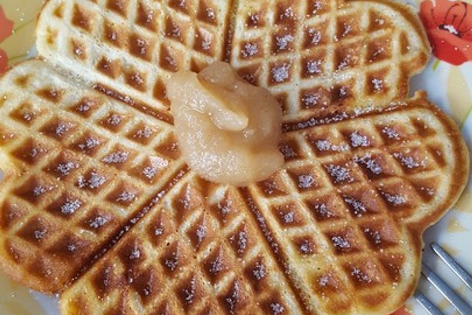 Einfache Waffeln