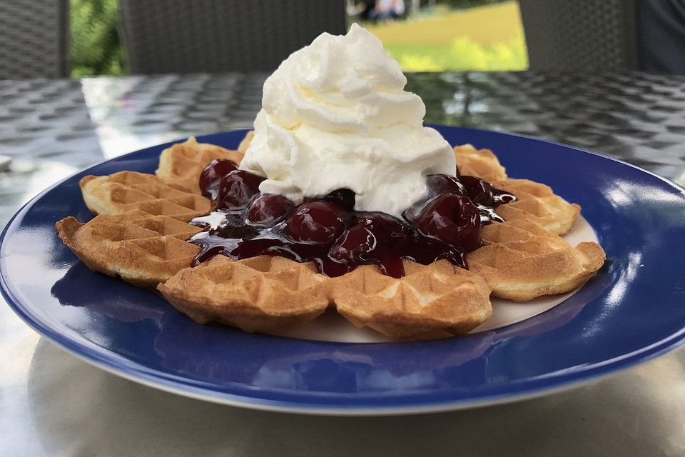 Einfache Waffeln