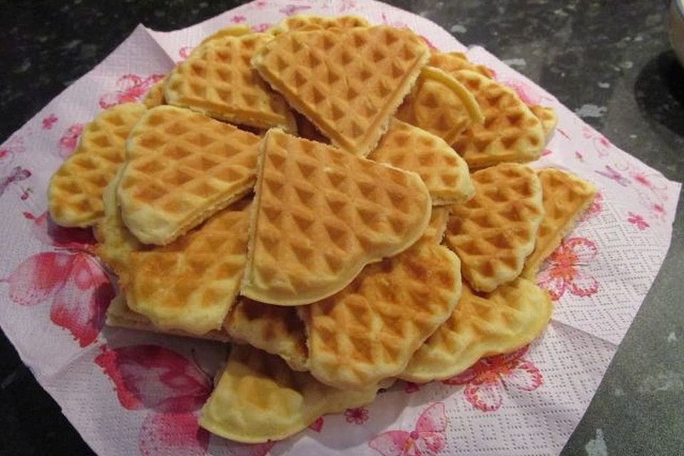 Einfache Waffeln