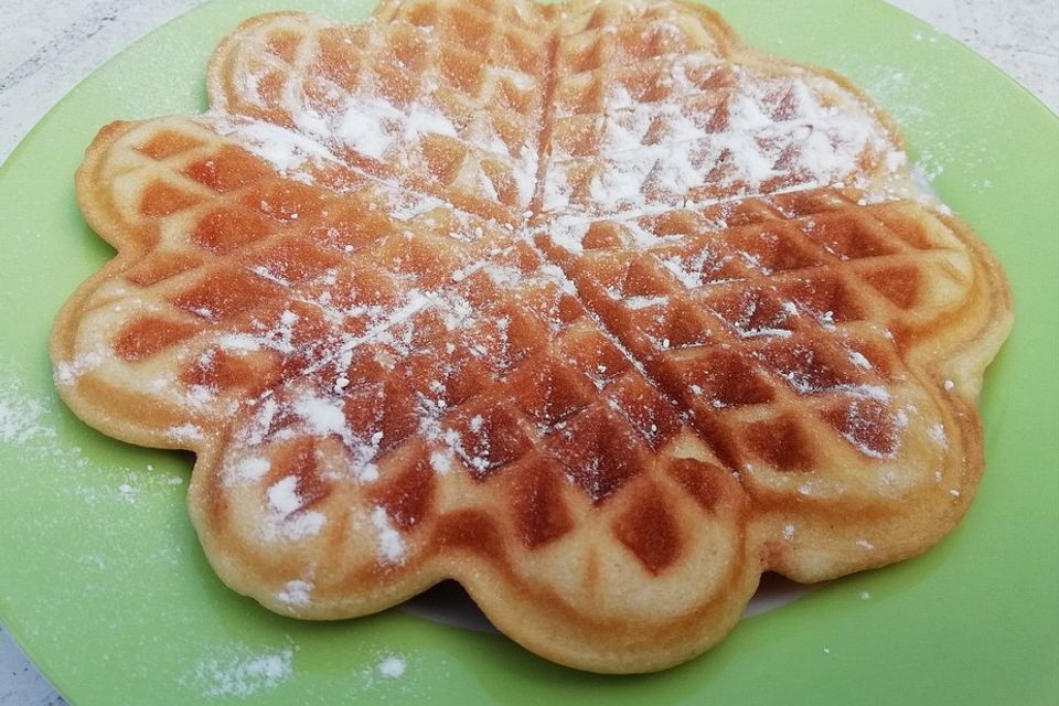 Einfache Waffeln