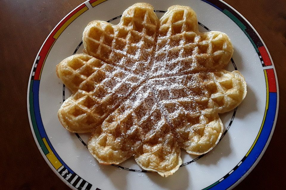 Einfache Waffeln