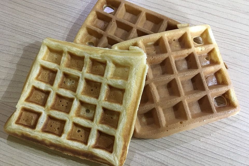 Einfache Waffeln