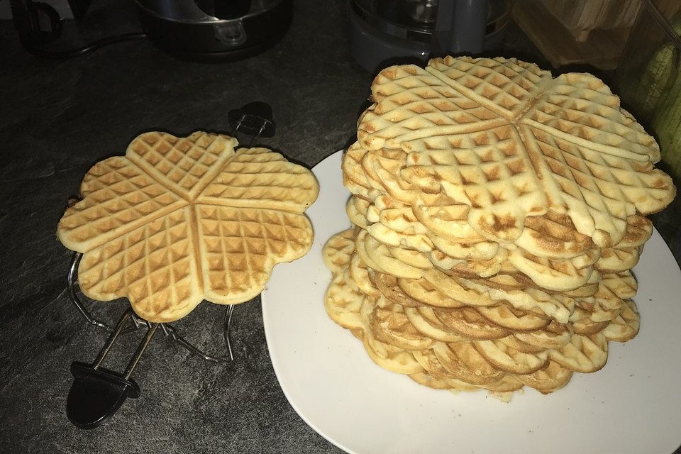 Einfache Waffeln