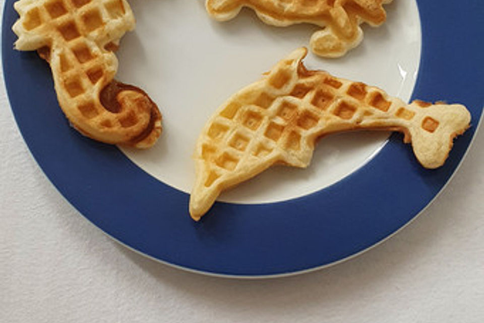 Einfache Waffeln