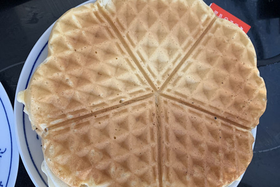 Einfache Waffeln