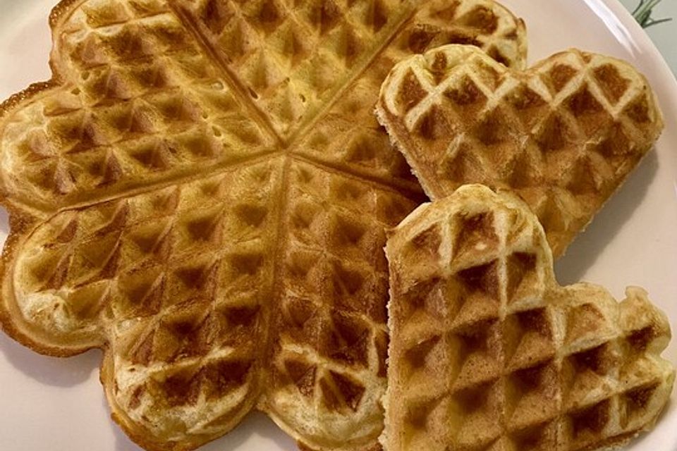 Einfache Waffeln