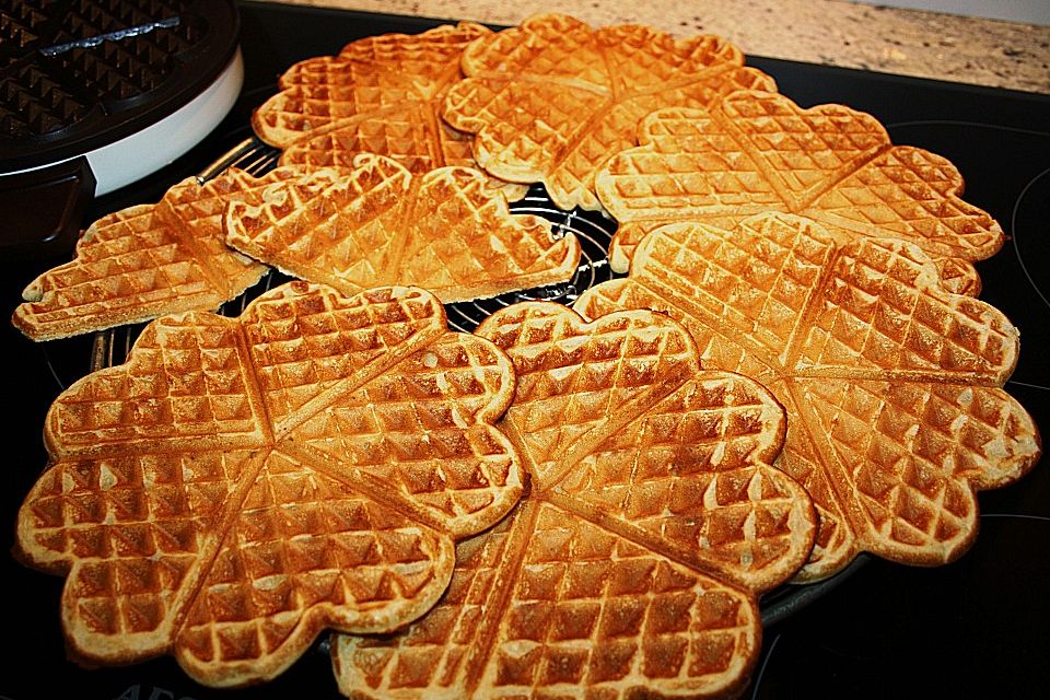 Einfache Waffeln